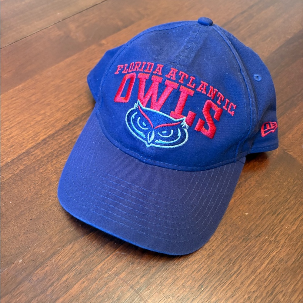 New Era Florida Atlantic Owls Blue Red Baseball Cap